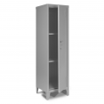 Armoire vestiaire ESTEL en métal gris foncé