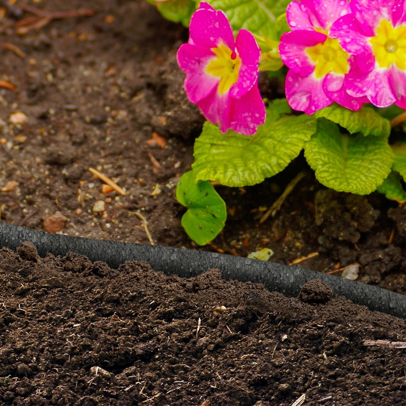 HOZELOCK - Tuyau Poreux 25 M : Tuyau Micro-Poreux pour un Arrosage Économe,  Sans Gaspillage d'Eau. Idéal pour des Plate-Bandes, Jardins Potagers et