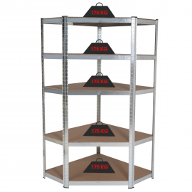 shelfplaza® HOME 230x90x40cm Étagère charge lourde anthracite / etagere  metallique 7 Niveaux / 125kg capacité charge / etagere en metal, étagères  de rangement & etagere rangement garage acier