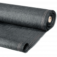 Brise vue renforcé 1 x 10 M gris 90 gr/m² classique