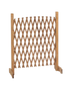 Barrière extensible en bois