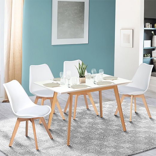 Quelle table choisir pour un petit espace ? 4 Pieds déco