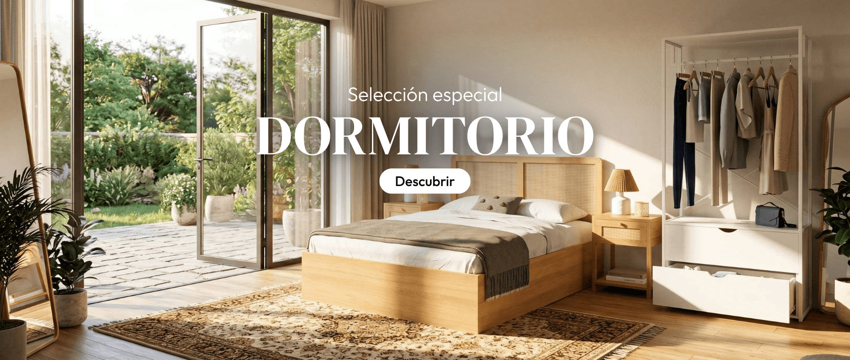 Dormitorios y vestidores baratos