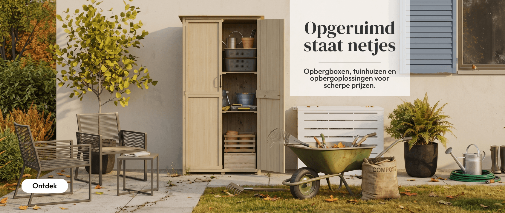 De tuin aanleggen en beschermen