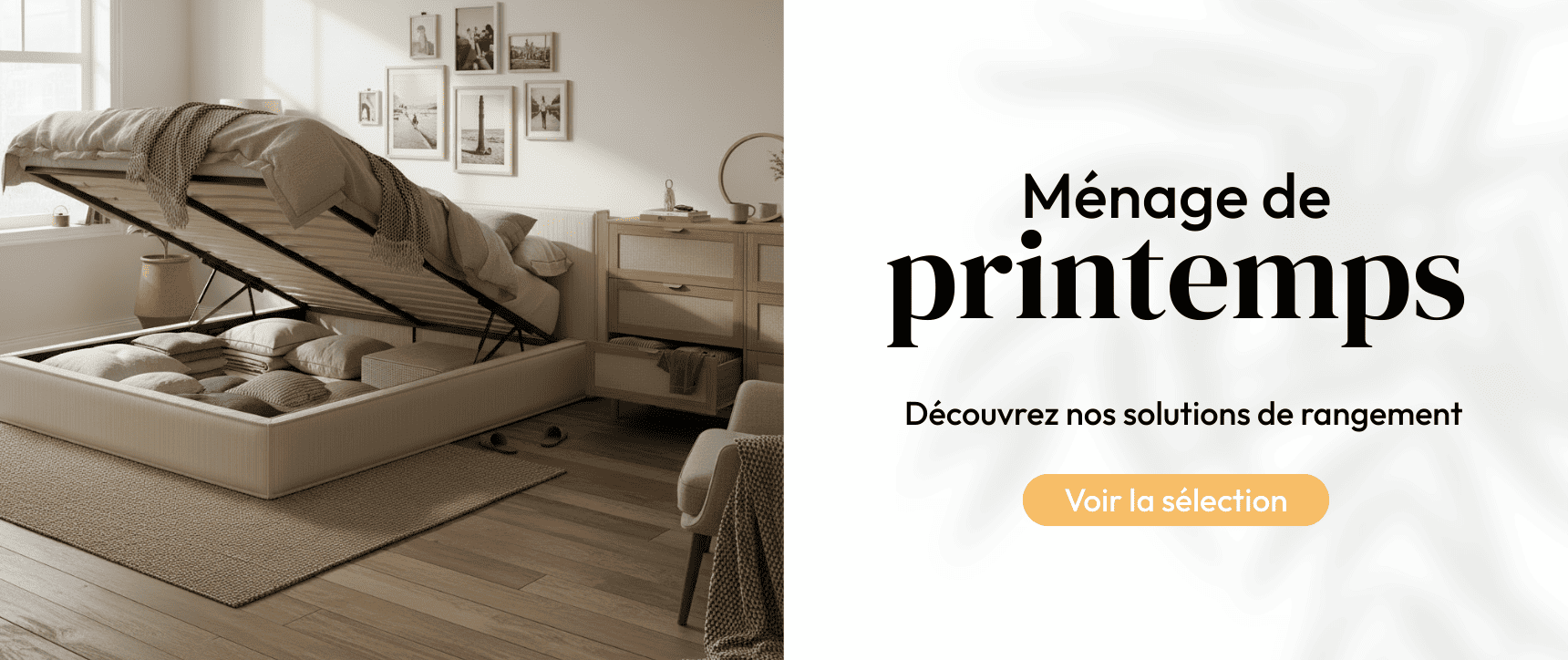 Sélection rangements et ménage de Printemps