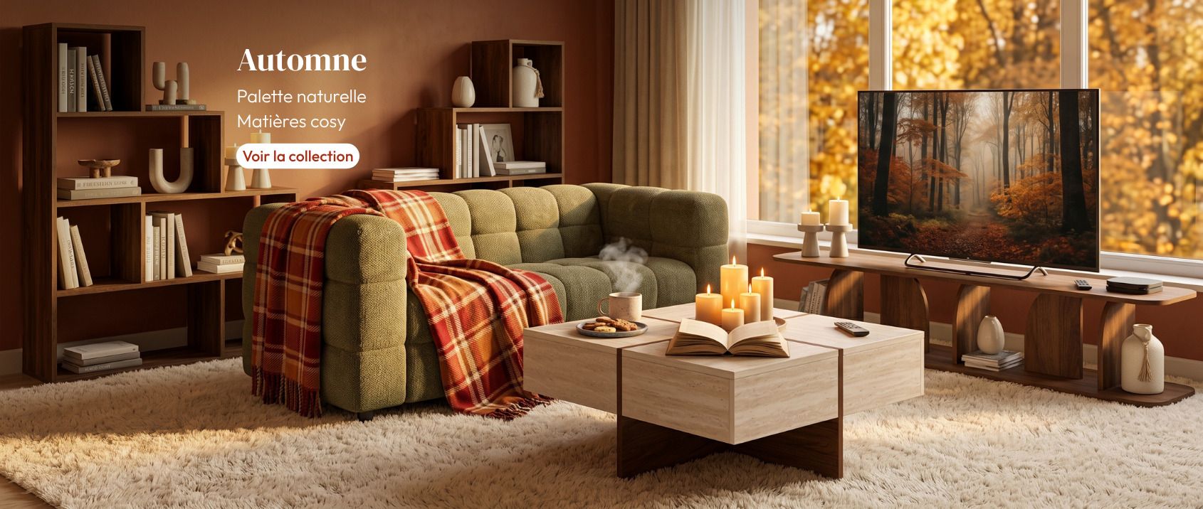 Automne Cocooning : Créez un intérieur douillet et tendance