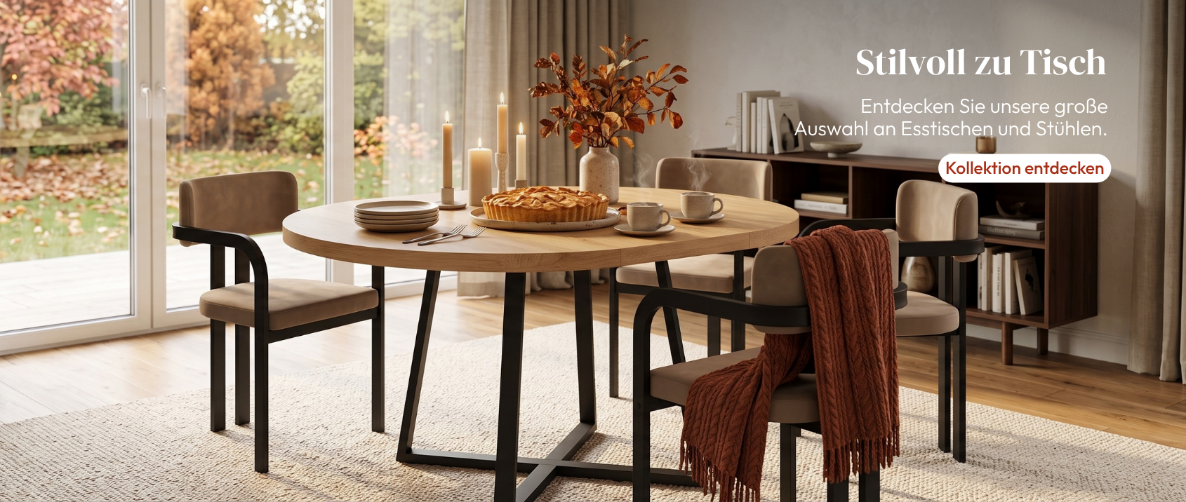 Auswahl Wohnraum Esszimmer