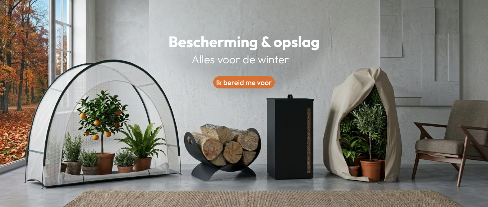 Overwintering & bescherming van de tuin