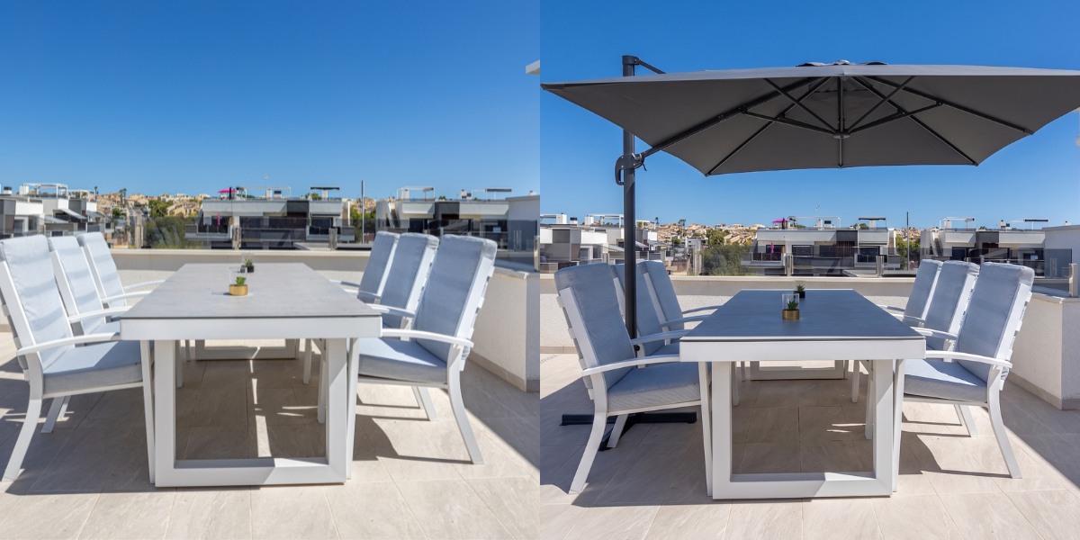 Buitenaanleg: hoe kun je het in de zomer comfortabeler hebben?