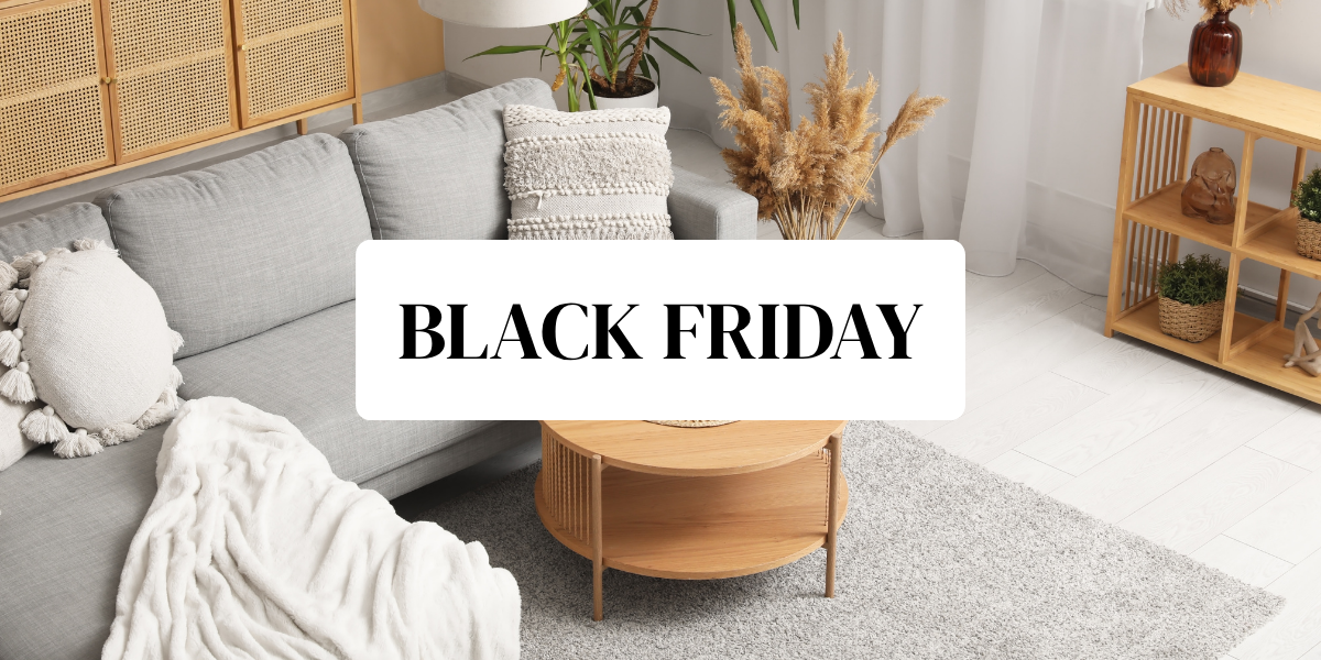 Black Friday: richt je huis in tegen een voordelige prijs voordat de feestdagen beginnen
